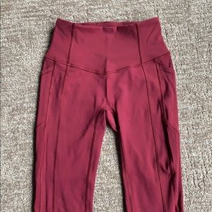 Lululemon All The Right Places crop